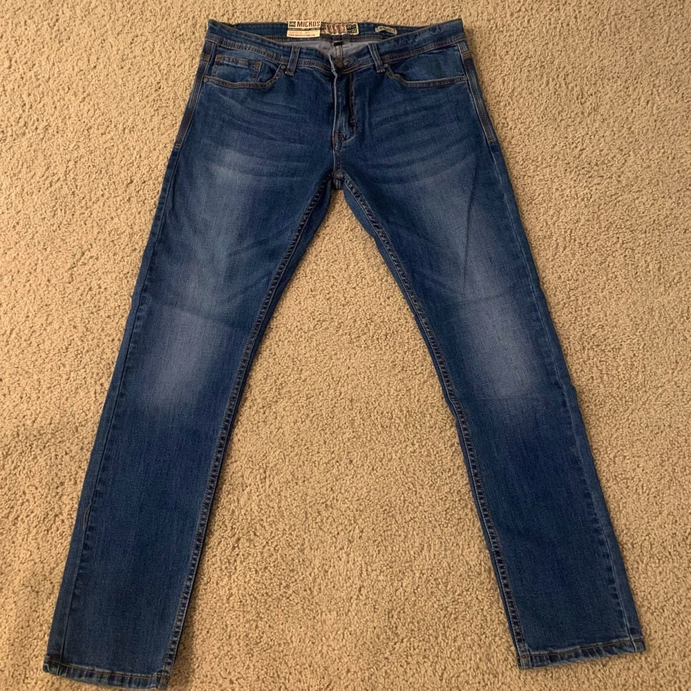 NWT Micros Slim Straight Fit Jeans 34x32